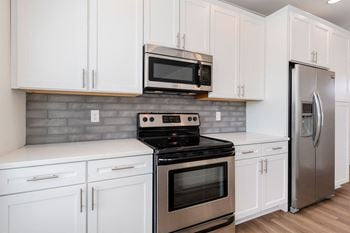 Stainless steel appliances